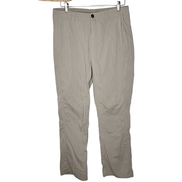 Kuhl Women's 8 Short Tan Roll Up Convertible Hiking Straight Leg Pants‎ - Picture 1 of 7